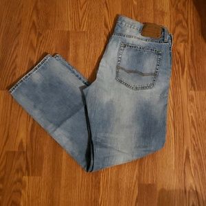 American Eagle original straight distressed light